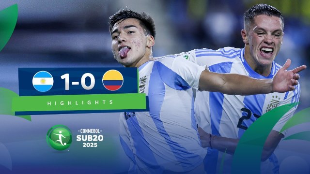 Argentina vs Colombia (1-0) | Sudamericano Sub 20 2025 | Hexagonal