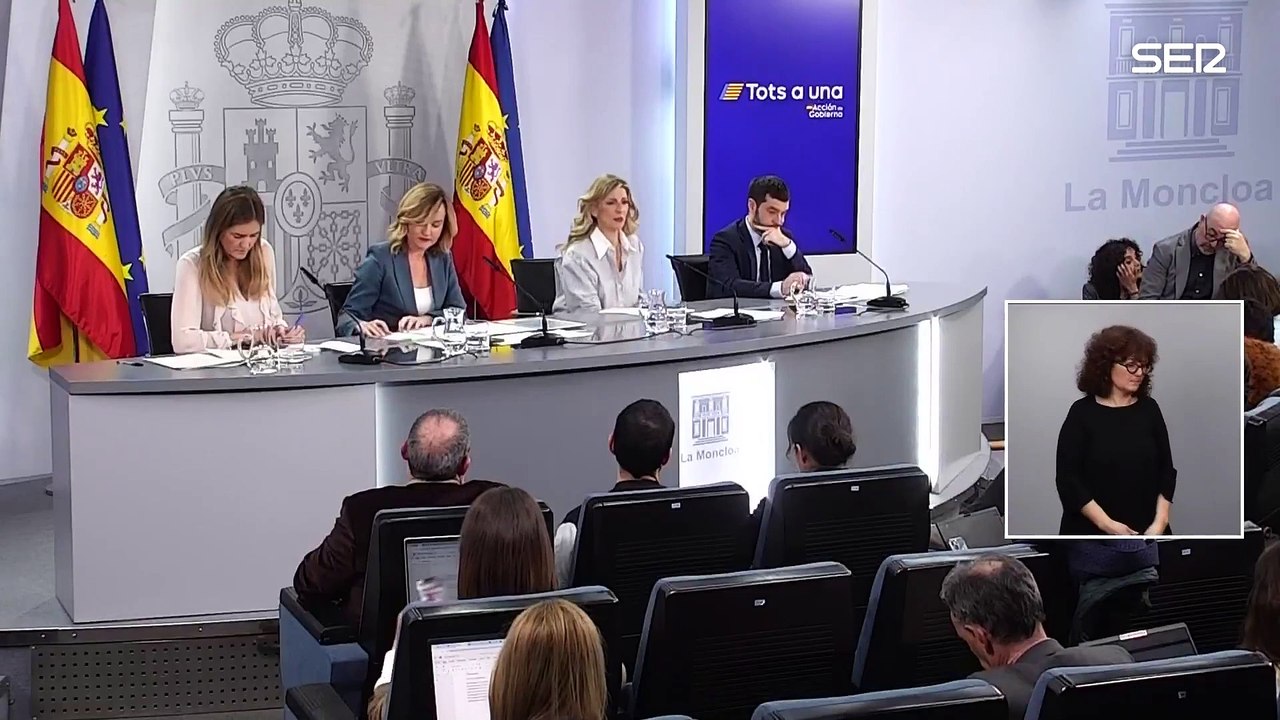Yolanda Díaz explica que no ha habido debate sobre la tributación del SMI: "Me he enterado por los medios de comunicación"