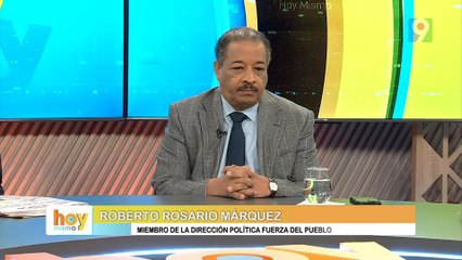 Contudentes declaraciones de Roberto Rosario Márquyez en Hoy Misamo