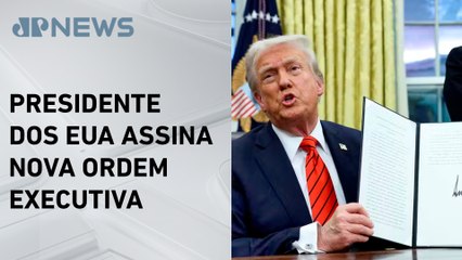 Trump assina decreto por retorno de canudos de plástico