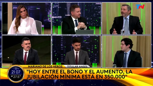 No tiene derecho a la jubilación”: De Los Heros aventuró una reforma previsional y negó beneficios a aportantes de menos de 30 años