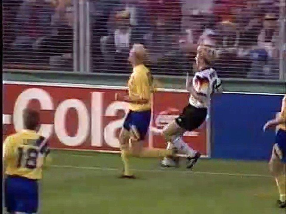 1992 UEFA European Football Championship Sweden v Germany 21st JUN 1992 ITV?