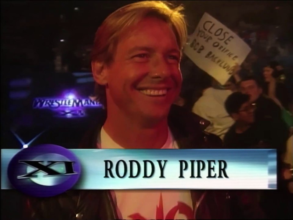 "Rowdy" Roddy Piper Entrance WrestleMania 11