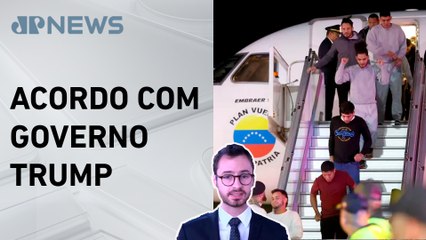 Venezuela recebe primeiros migrantes deportados dos EUA; Fabrizio Neitzke comenta
