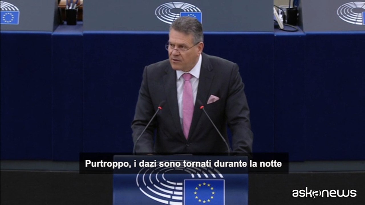 L'Ue promette una risposta "ferma e proporzionata" ai dazi statunitensi