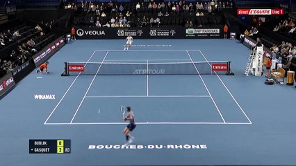 Le craquage d'Alexander Bublik - Tennis - Open 13 Provence