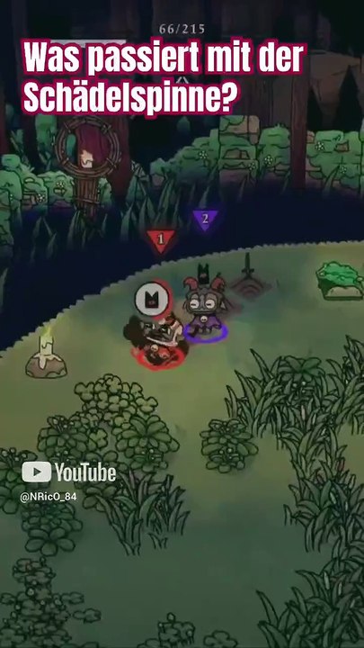 Schädel-Spinne vergraben - im Lets Play Cult of the Lamb Part 11