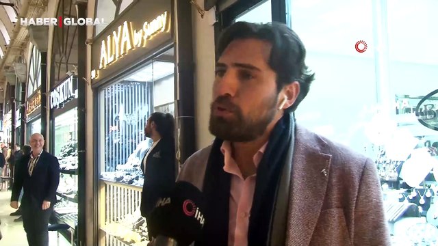 Sevgililer Günü öncesi Kapalıçarşı’da alışveriş hareketliliği