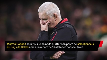 Pays de Galles - Gatland devrait quitter son poste