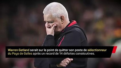 Pays de Galles - Gatland devrait quitter son poste