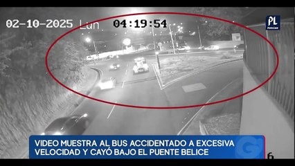 Graban incidente vial que dejó 52 fallecidos en Guatemala