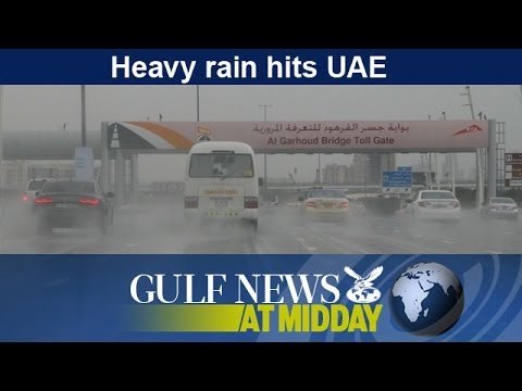 Heavy rain hits UAE - GN Midday