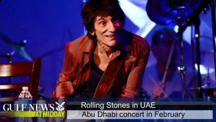 Rolling Stones to play Abu Dhabi - GN Midday