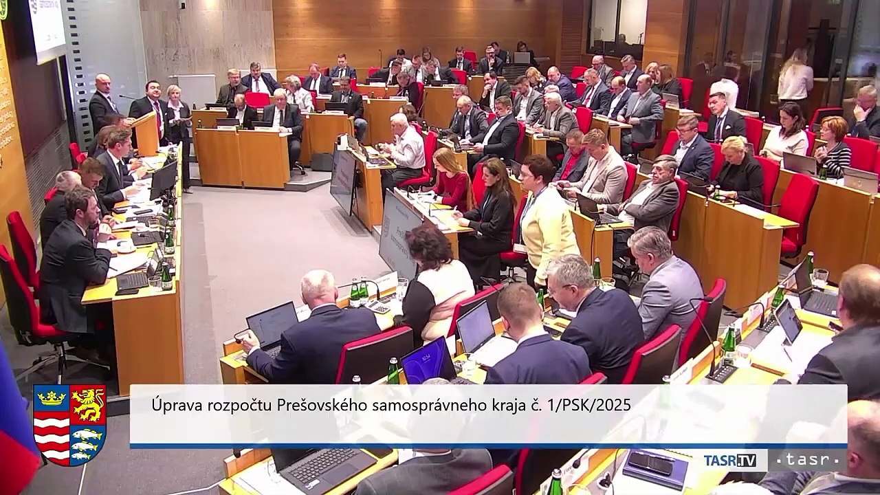 PREŠOV-PSK 18: Záznam zasadnutia Zastupiteľstva Prešovského samosprávneho kraja (PSK)