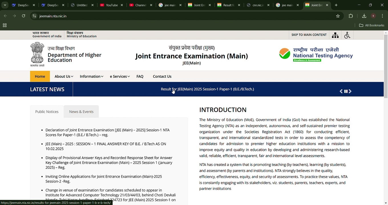 🔥 JEE Main 2025 Result OUT! 🚨 Shocking Updates, Marks vs Percentile, Cut-off | Live Reaction 😱💥