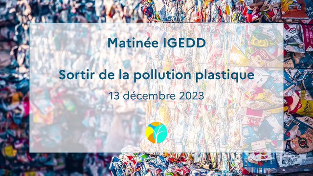 Matinée de l'IGEDD : Sortir de la pollution plastique