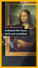 The Mona Lisa's turbulent life: Fame, theft and vandalism