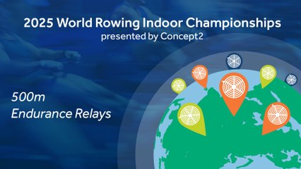 2025 World Rowing Indoor Championships, presented by Concept 2 - live streaming