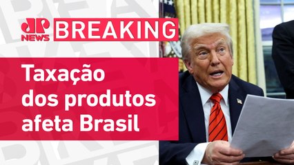 Donald Trump aumenta para 25% tarifas sobre aço e alumínio | BREAKING NEWS