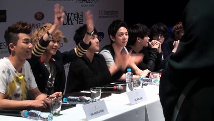 Korean pop phenomenon ZE:A in Dubai