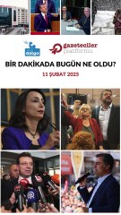Bir dakikada bugün ne oldu?