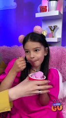 Have you ever seen such a HUGE ice cream? 😳🍦 Is she really going to eat it?