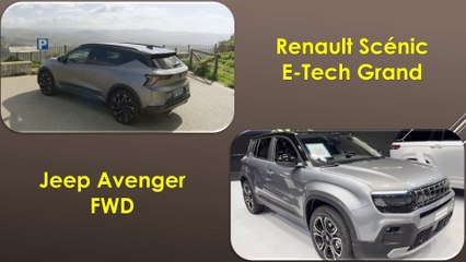 2025 Jeep Avenger FWD VS Renault Scenic E-Tech Grand