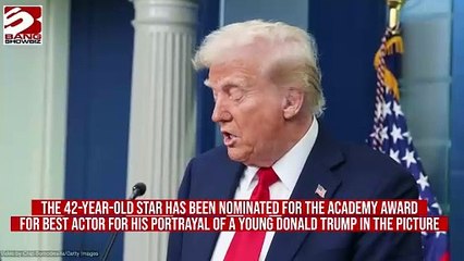 'Sometimes it's not just about that': Sebastian Stan was told The Apprentice wouldn't win awards