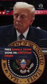 Trump signs executive order on plastic drinking straws