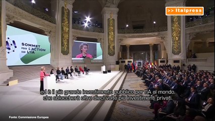 Intelligenza Artificiale, Von der Leyen "Ue sta accelerando"