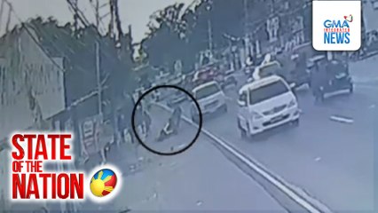 Motorsiklo, sumemplang dahil sa tumawid na aso | SONA
