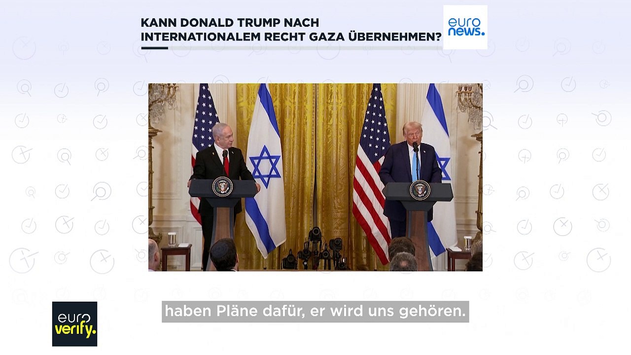 Faktencheck: Kann Donald Trump den Gaza-Streifen übernehmen?