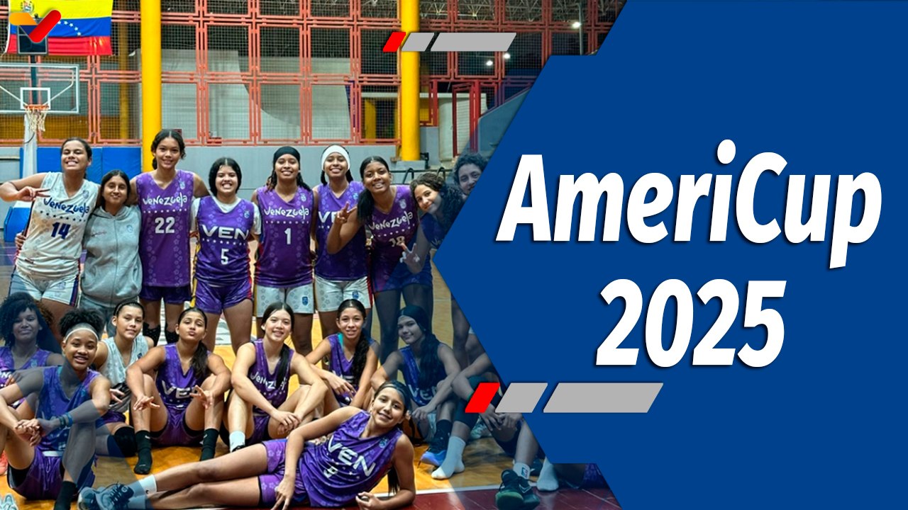 Deportes VTV | Selección de Baloncesto Femenino U-16 se prepara para la FIBA AmeriCup 2025