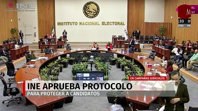 INE avala protocolo para proteger a candidatos en campañas judiciales