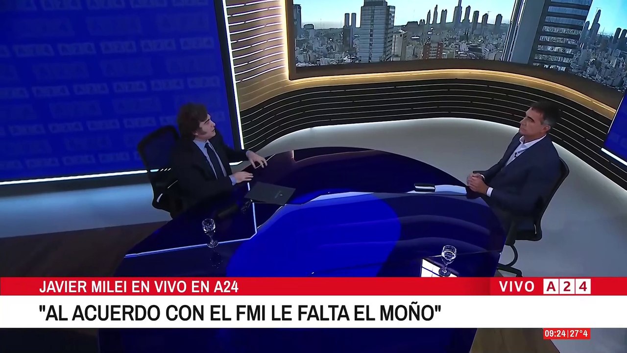 "Primero reforma laboral": Milei negó una reforma previsional y apuntó contra De Los Heros