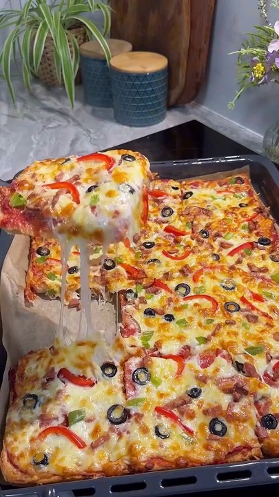 Testi pizza recipe 😋
