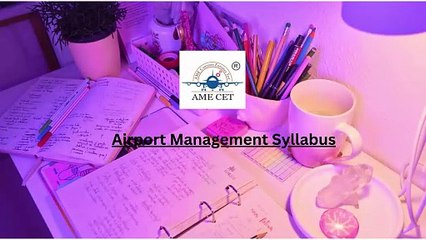 Airport Management Course Syllabus