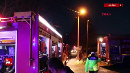 Denizli'de engelli bakım merkezinde yangın