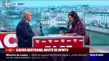 "Une émission de vautours":  Xavier Bertrand (LR) évoque la téléréalité britannique qui met en scène des candidats dans la peau de migrants
