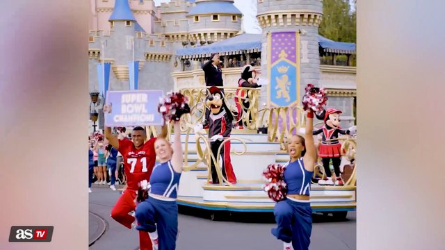 Jalen Hurts' Super Bowl celebration takes a magical turn at Disney World