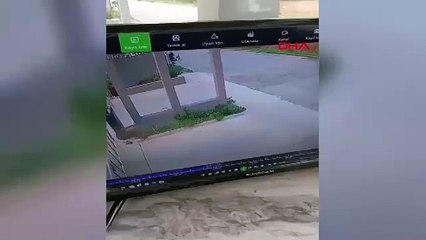 Mersin’de köpek dehşeti! Köpekten kaçarken bariyere çarptı