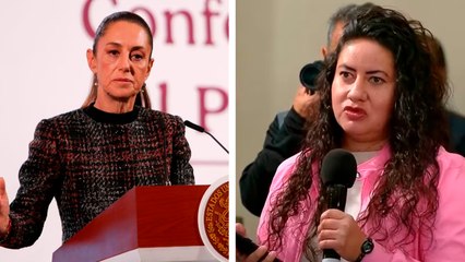 Claudia Sheinbaum se encara con periodista en la mañanera tras confusión con el fiscal