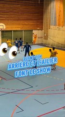 Quand ton arrière et l’ailier font le show 👀🥅 #Handball #HandballMoment #Hand #EPHB