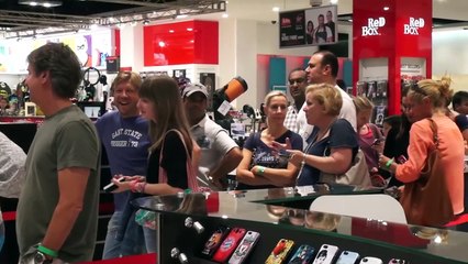 Excited fans flock to get One Direction tickets