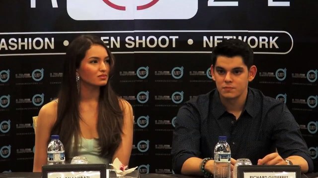 Filipino stars Richard Gutierrez and Sarah Lahbati in Dubai