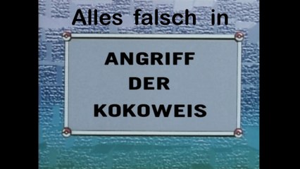 Alles Falsch in Pokémon: Episode 42 (Angriff der Kokoweis)