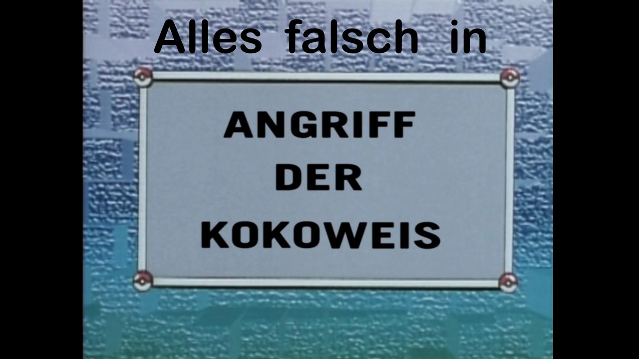 Alles Falsch in Pokémon: Episode 42 (Angriff der Kokoweis)