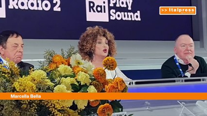 Sanremo, Marcella Bella "Non sono raccomandata da nessuno"