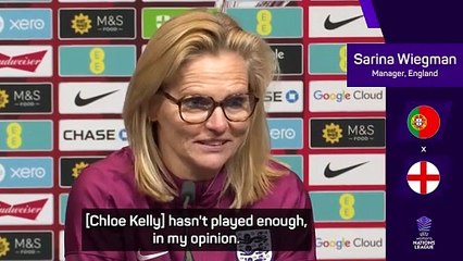 Wiegman breaks silence on Kelly's England future following squad omission