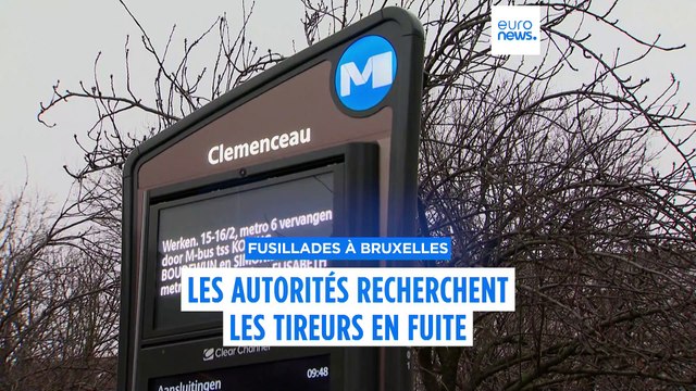 Belgique : les autorités recherchent toujours les auteurs présumés des fusillades à Bruxelles